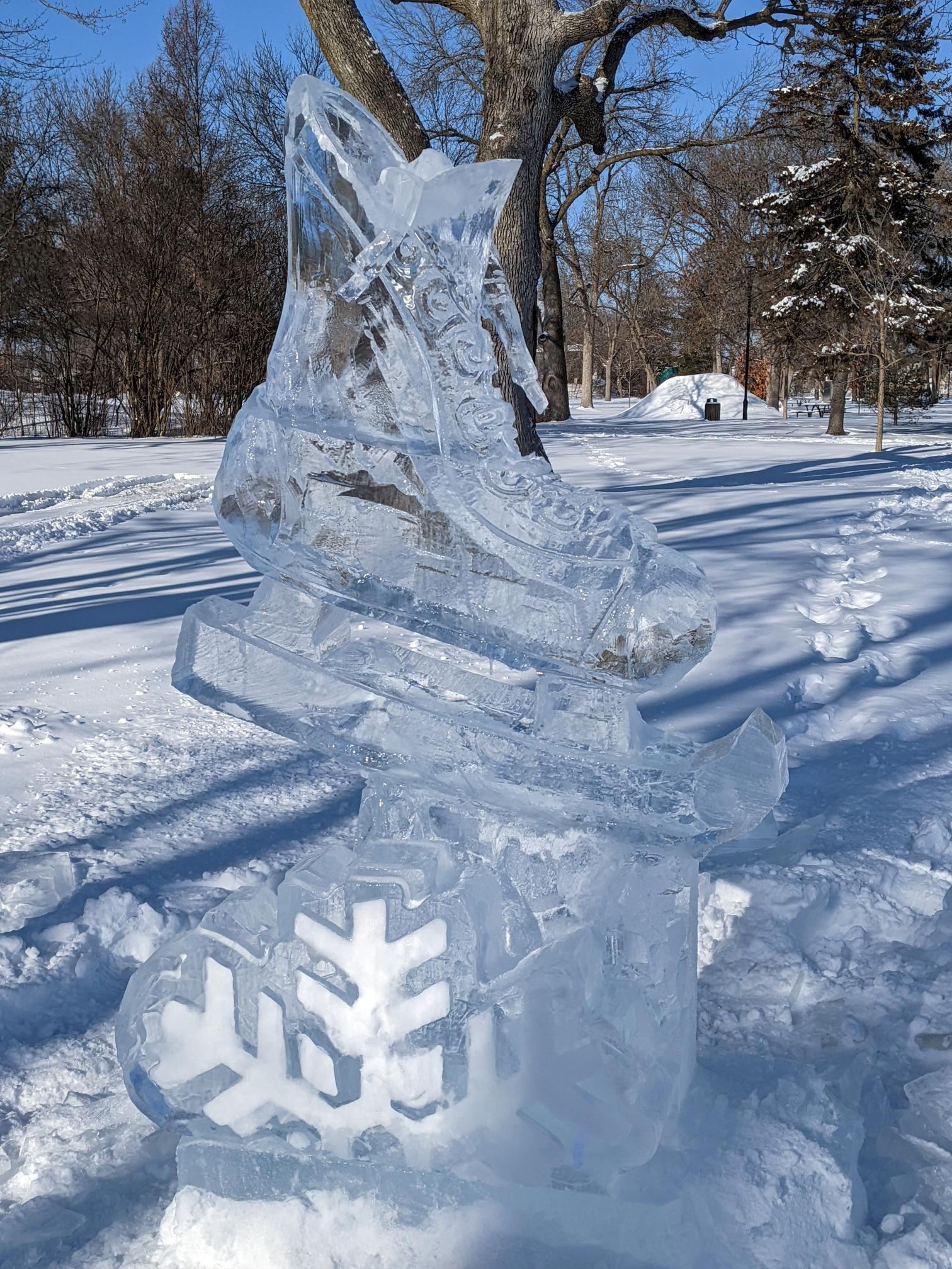 Sculptures de glace