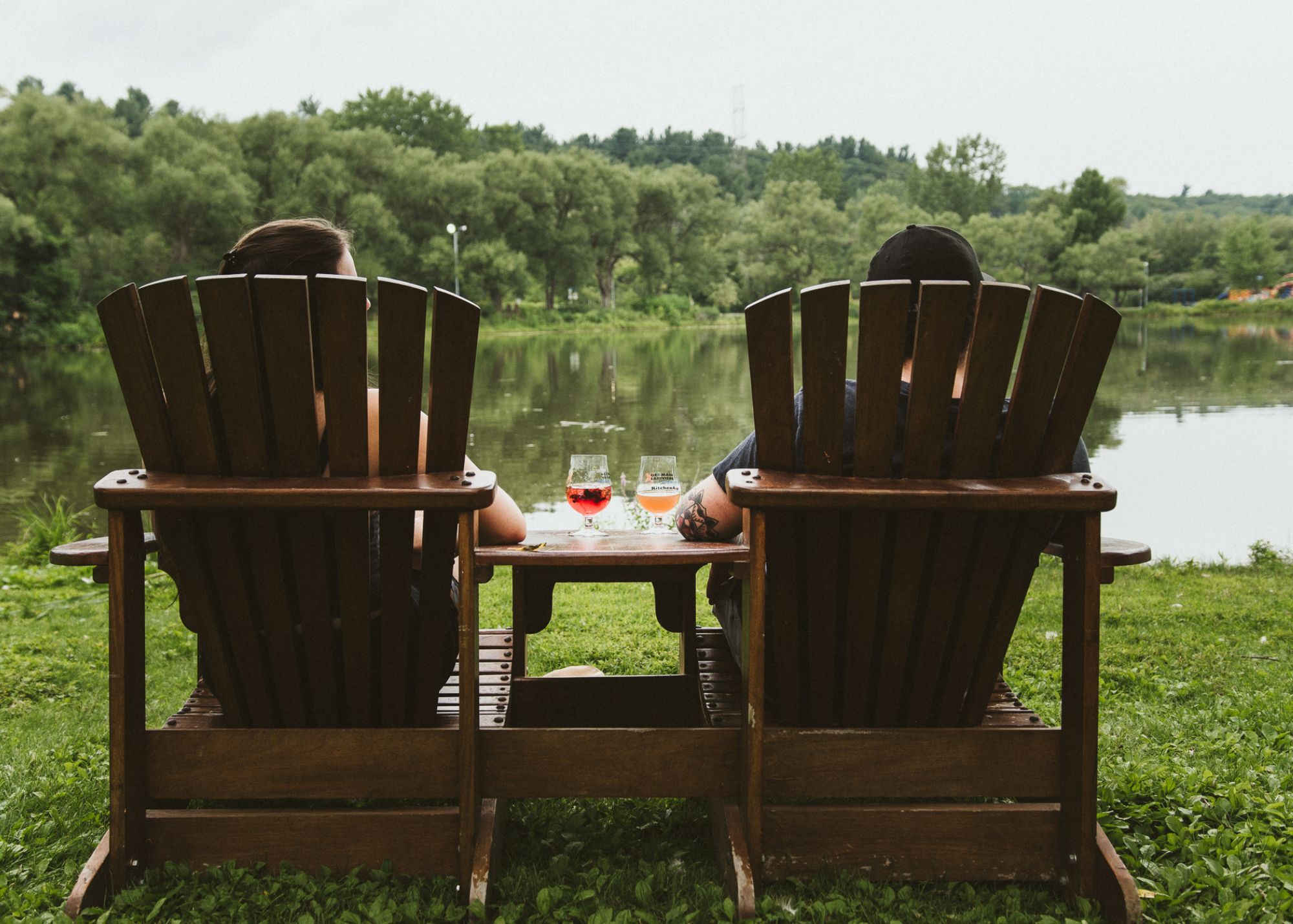 couple avec cocktails