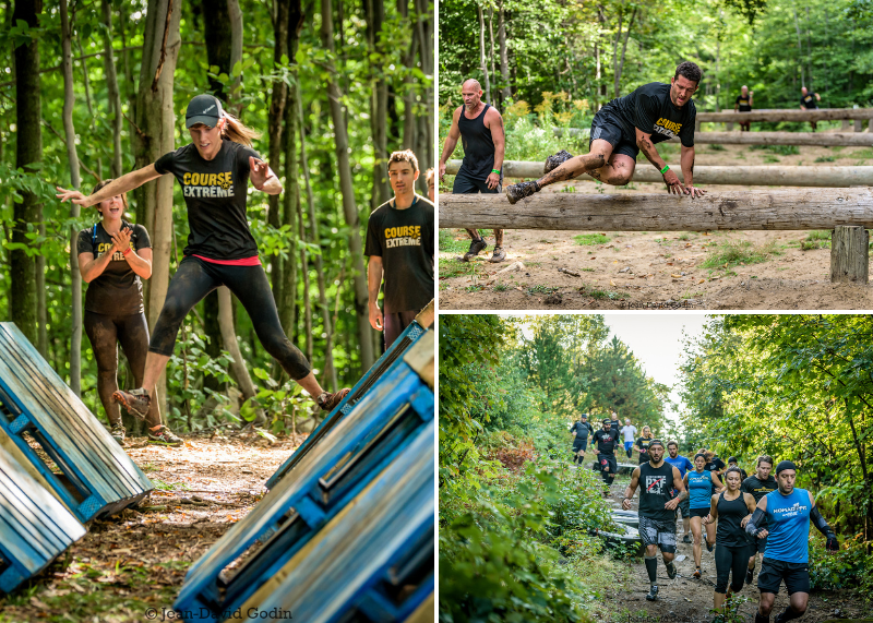 Course extrême 45 degrés nord