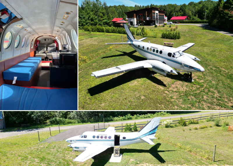 ULM Québec - dormir dans un avion
