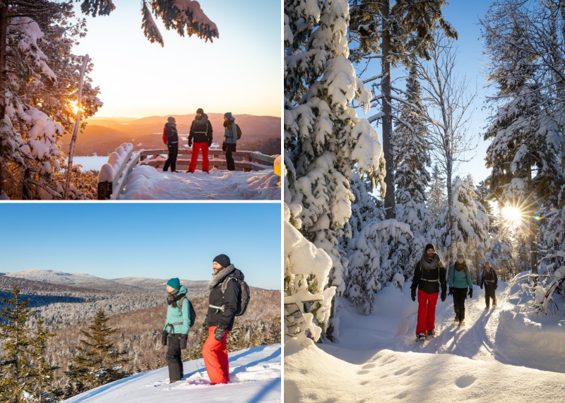 parc national Mont-Tremblant hiver