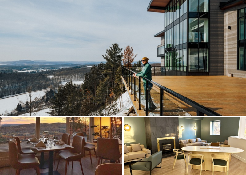 Auberge montagne coupée