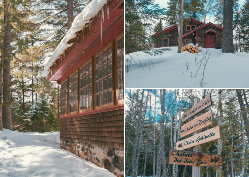 chalets Lac Grenier