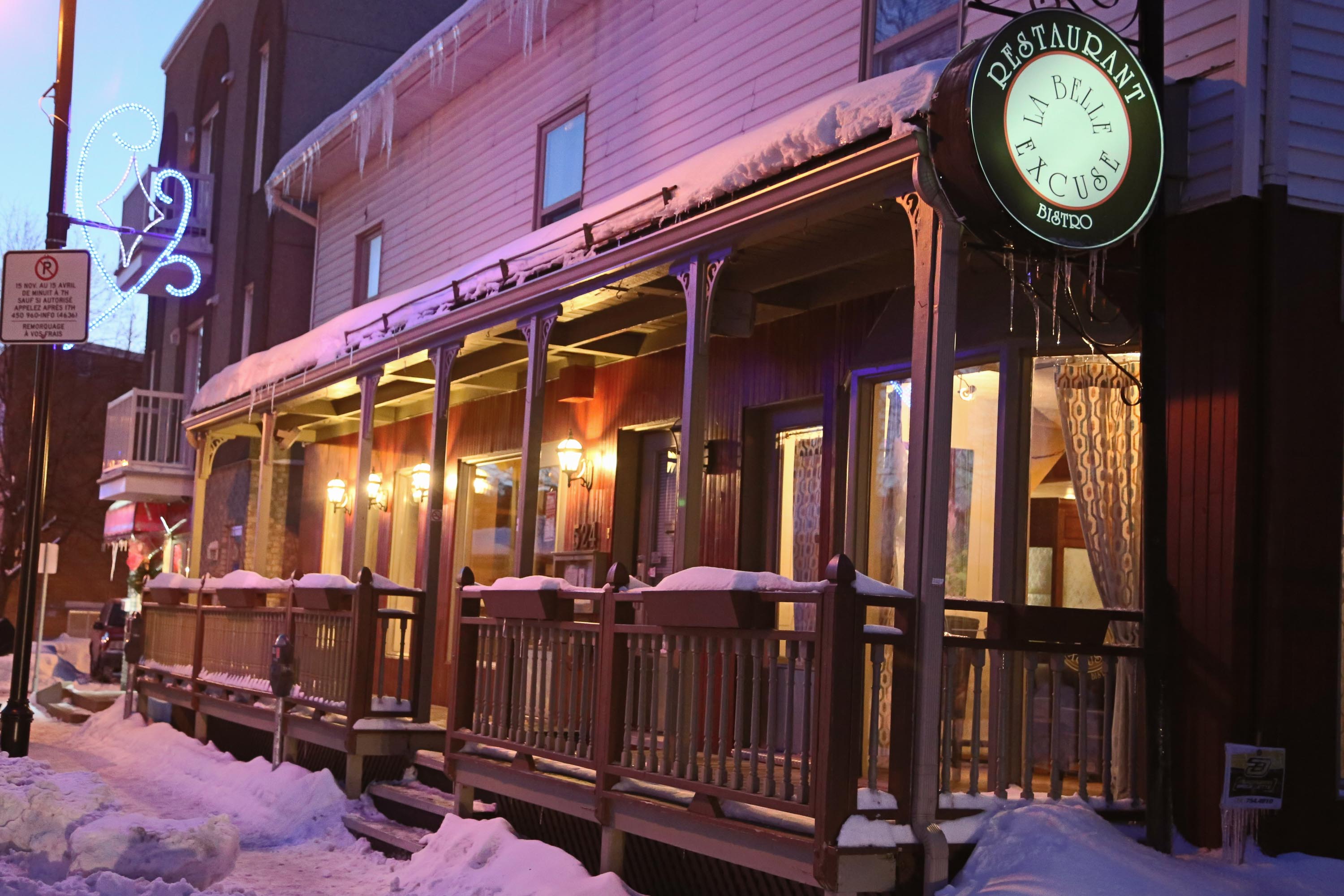 Restaurant La Belle Excuse une adresse renommée à Joliette